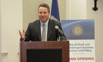 Joseph Jordan at an Office of Personnel Management ceremony in March 2011