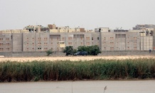 The embassy on the banks of the Tigris is the largest in the world.