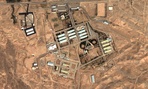A satellite photo shows an Iranian military complex March 8. A satellite photo shows an Iranian military complex March 8.