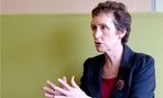 General Services Administration chief Martha Johnson spent Telework Week shuffling between her agency’s locations.