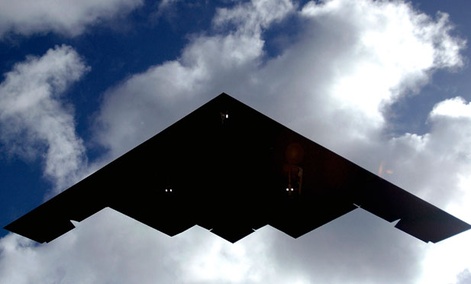 A B-2 Spirit stealth bomber