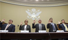Several GSA officials were asked to testify before Congress about the recent scandal.