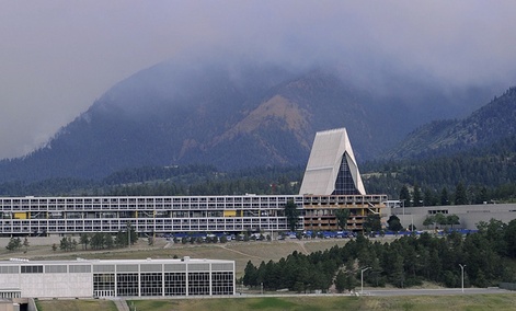 The Air Force Academy in Colorado Springs.