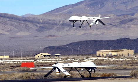 An MQ-1 Predator un, ... ]