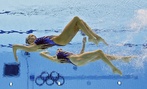 British synchronized swimmers Olivia Federici and Jenna Randall made it to the events' final. 