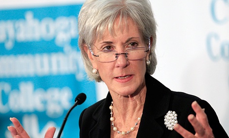 U.S. Health and Human Services Secretary Kathleen Sebelius
