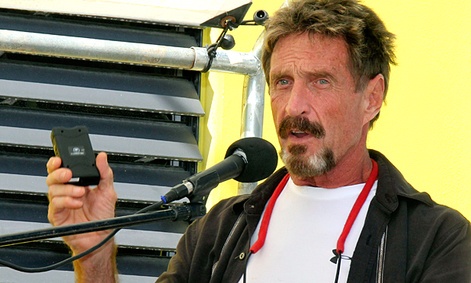  software company founder John McAfee