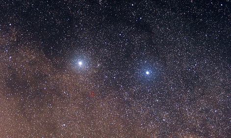 Alpha, Beta, and Proxima Centauri 