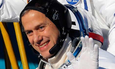 U.S. astronaut Thomas Marshburn