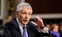 President Obama's choice to lead the Pentagon, Chuck Hagel 