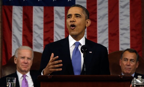 President Obama delivers his state of the union address Tuesday night.