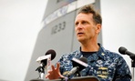 Vice Adm. Mark D. Harnitchek speaking at an event in May, 2011 Vice Adm. Mark D. Harnitchek speaking at an event in May, 2011
