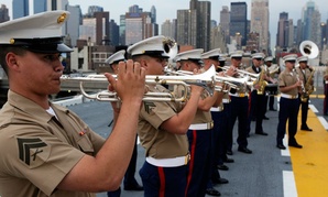 Fleet Week in New York was canceled this year due to the cuts.