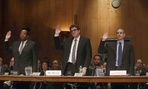 TIGTA J. Russell George, former Acting IRS Commissioner Steven Miller, and former IRS Commissioner Douglas Shulman give oaths before testifying in front of the Senate Finance Committee TIGTA J. Russell George, former Acting IRS Commissioner Steven Miller, and former IRS Commissioner Douglas Shulman give oaths before testifying in front of the Senate Finance Committee