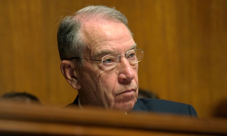 “It’s pretty simple,” said Republican Sen. Chuck Grassley of Iowa. “We don’t understand why the Senate shouldn’t function as it historically has functioned." “It’s pretty simple,” said Republican Sen. Chuck Grassley of Iowa. “We don’t understand why the Senate shouldn’t function as it historically has functioned."