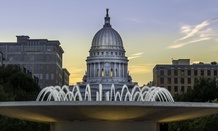 The Wisconsin State Capitol in Madison.