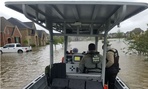 U.S. Border Patrol Riverine agents assist in rescue and recovery efforts in the greater Houston area in the aftermath of Hurricane Harvey.