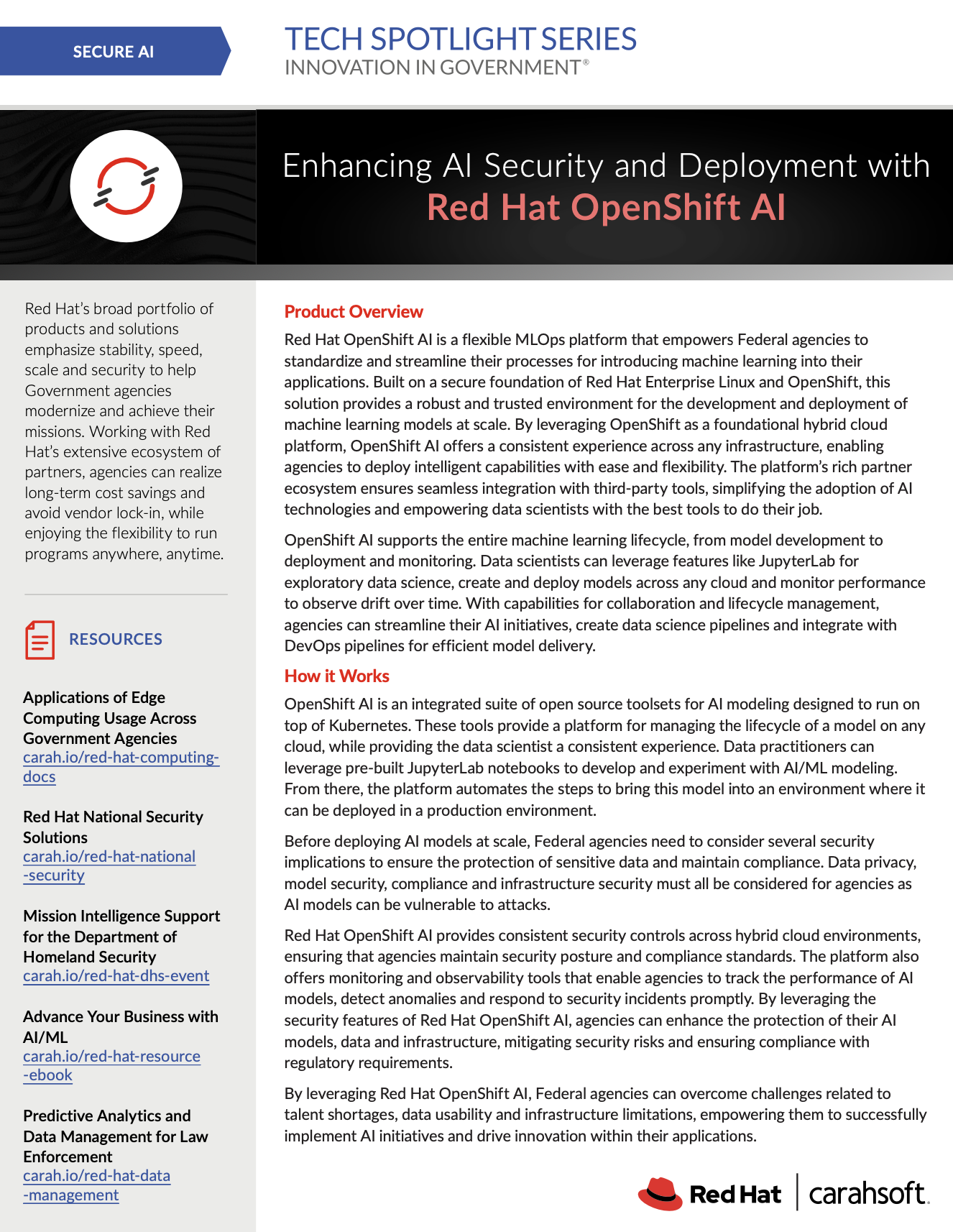 Enhancing AI Security and Deployment with Red Hat OpenShift AI
