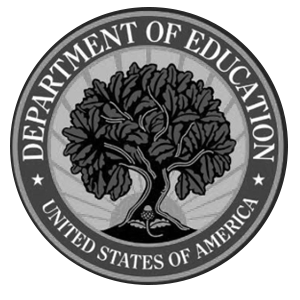 Official Logo of the US Department of Education.