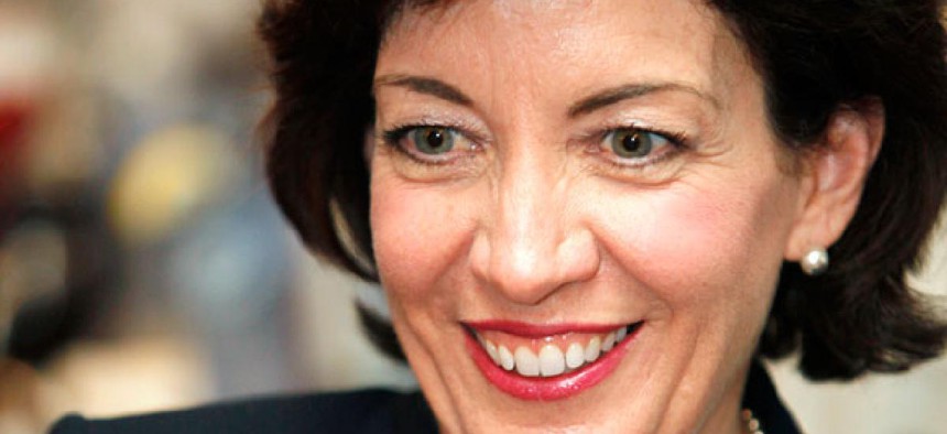 Rep. Kathy Hochul, D-N.Y., is considering stricter limits. 