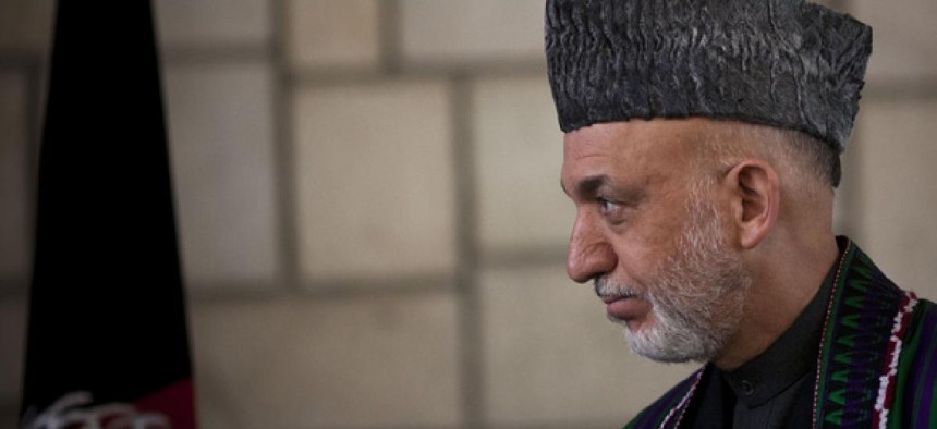“Afghan security forces have the ability to keep the security in rural areas and in villages on their own,” Afghan President Hamid Karzai said. 
