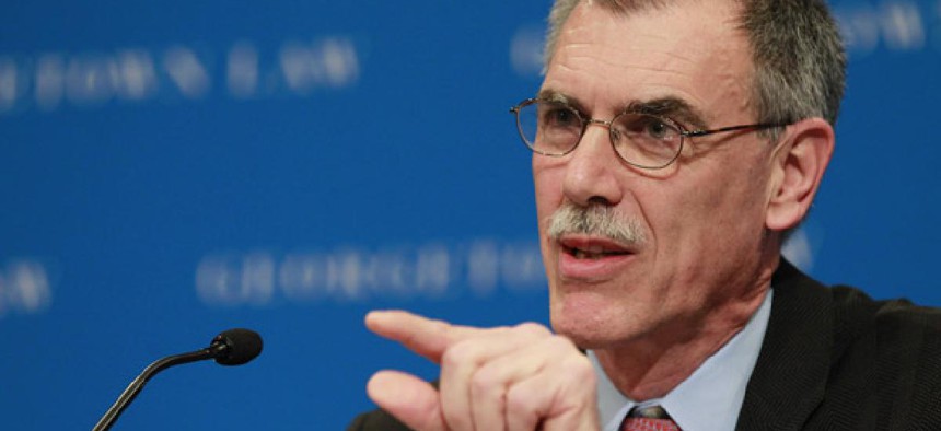 Solicitor General Donald Verrilli is defending the 2010 health reform law before the Supreme Court. 