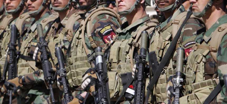 Afghan Special Operations Units will lead the way in the country in the future, a memo says.