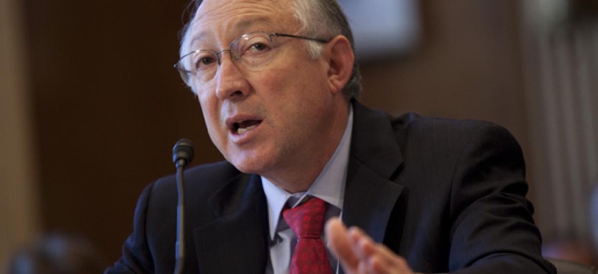 Interior's Ken Salazar testified before the Senate Indian Affairs Committee hearing on the Cobell v. Salazar lawsuit.