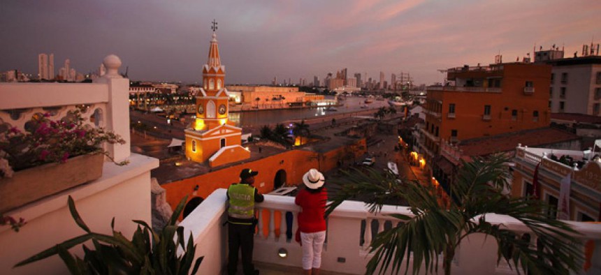 The Summit of the Americas is being held in Cartagena, Colombia.