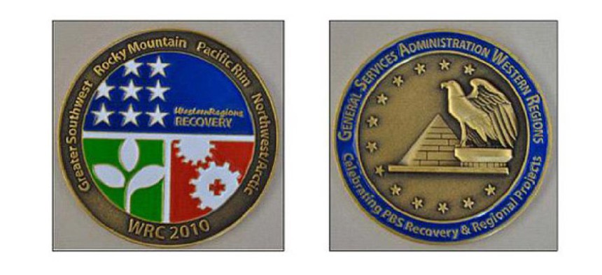 The coins awarded during the Las Vegas conference cost more than $6,000.  