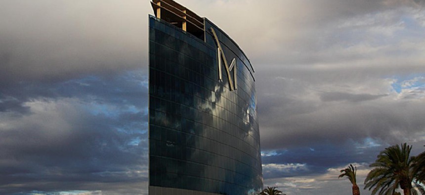 The conference in question was held at the M Resort and Casino in Las Vegas.