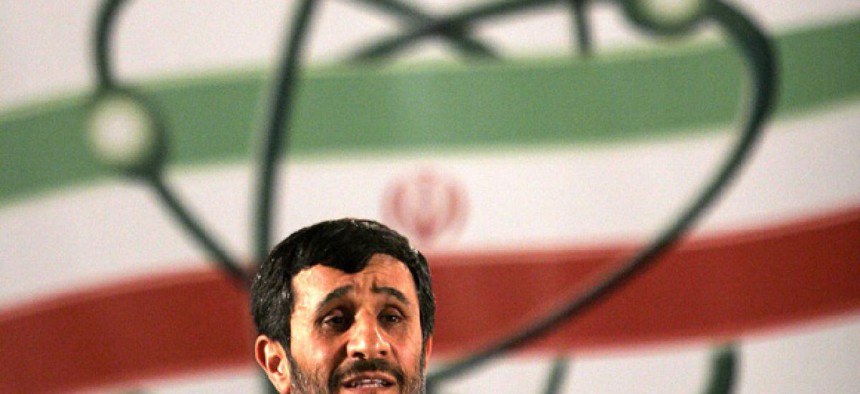  Iranian President Mahmoud Ahmadinejad
