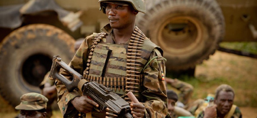 The U.S. military has helped train troops from other countries to combat al-Qaeda militants in Somalia.