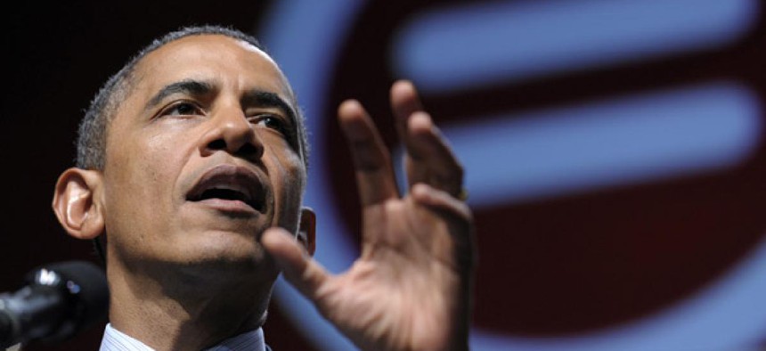 Barack Obama addressed the National Urban League convention Wednesday.