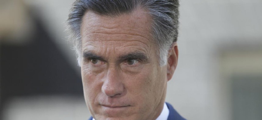 Mitt Romney is in London this week.
