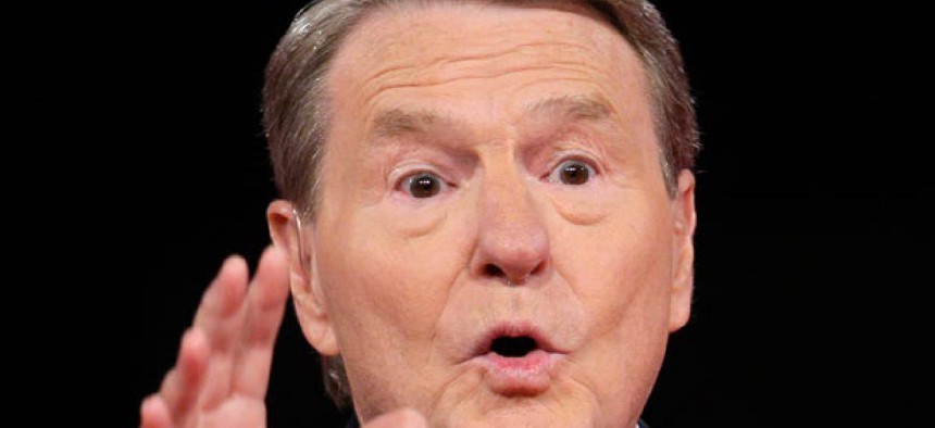 Jim Lehrer will moderate the first of three events.