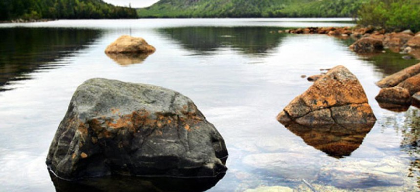 Maine's Acadia National Park was the first National Park created east of the Mississippi River.