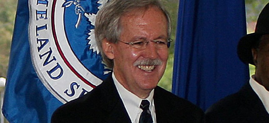 Paul Prouty attended the 2009 Homeland Security groundbreaking ceremony.  