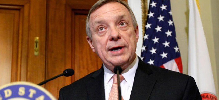 Sen. Dick Durbin, D-Ill., said, “It’s very hard to look at the way Congress has functioned and not think there is going to be a tremendous temptation on the part of Congress to kick this thing down the road."