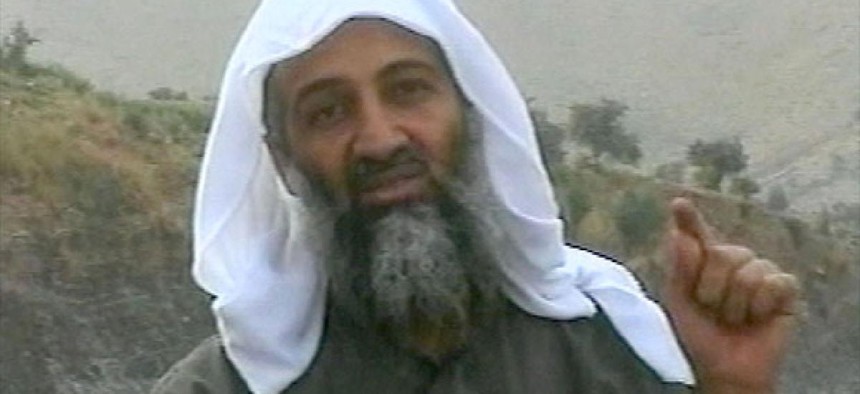 Osama bin Laden in 2002.