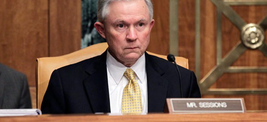 Sen. Jeff Sessions, R-Ala., raised a point of order against the bill on Wednesday