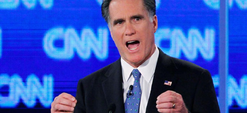 Romney participated in several 2012 Republican primary debates.