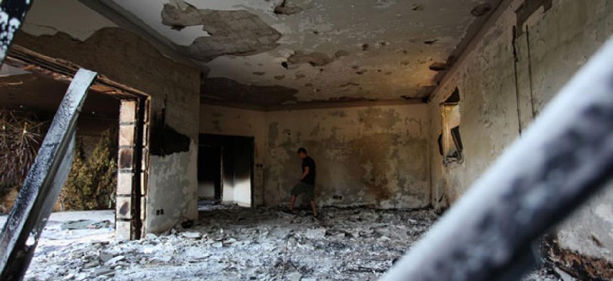 The United States Consulate in Benghazi was attacked last month.