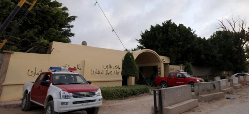 Libyan investigators examined the consulate after the attacks in September.