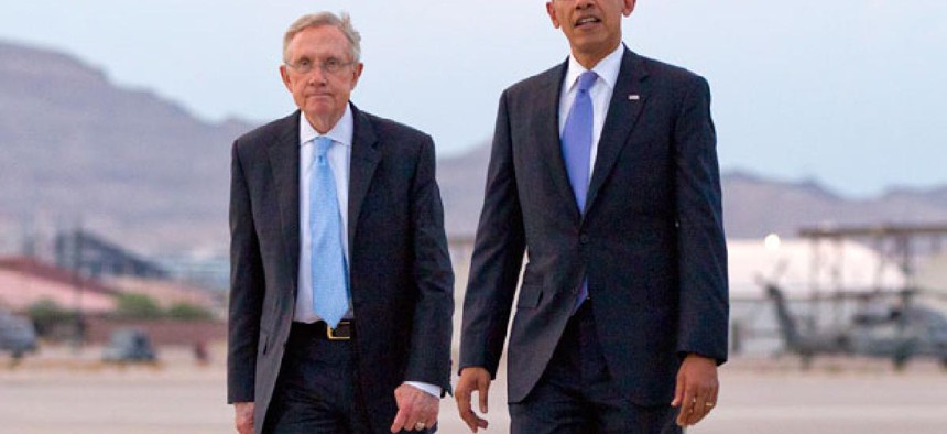 Reid campaigned for Obama in Nevada in August.