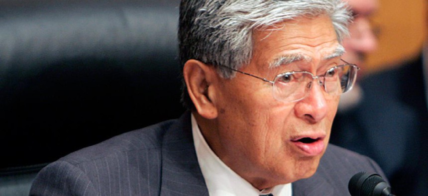 Sen. Daniel Akaka, D-Hawaii, opposes benefit reductions for federal employees.