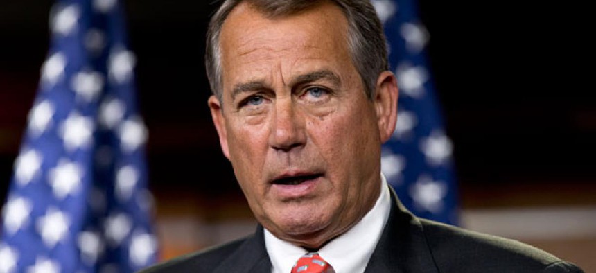 Speaker John Boehner sent President Obama a counterproposal to reduce the deficit.