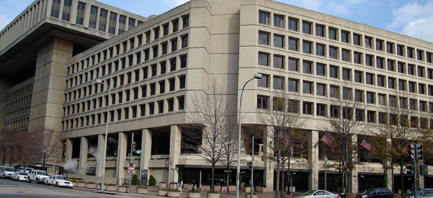 The FBI is currently headquartered at the J. Edgar Hoover Building.