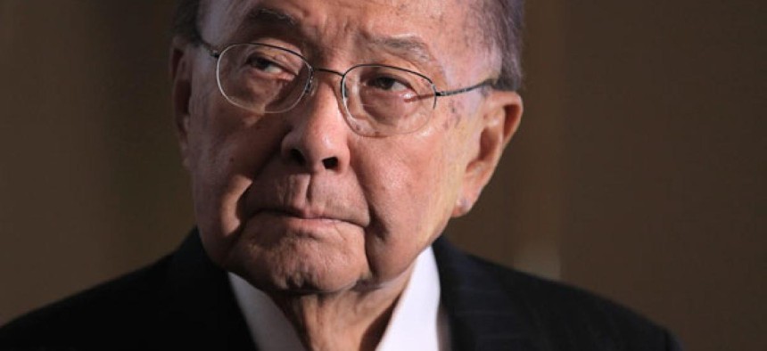 Inouye was a recipient of the Medal of Honor for his service in the second world war.