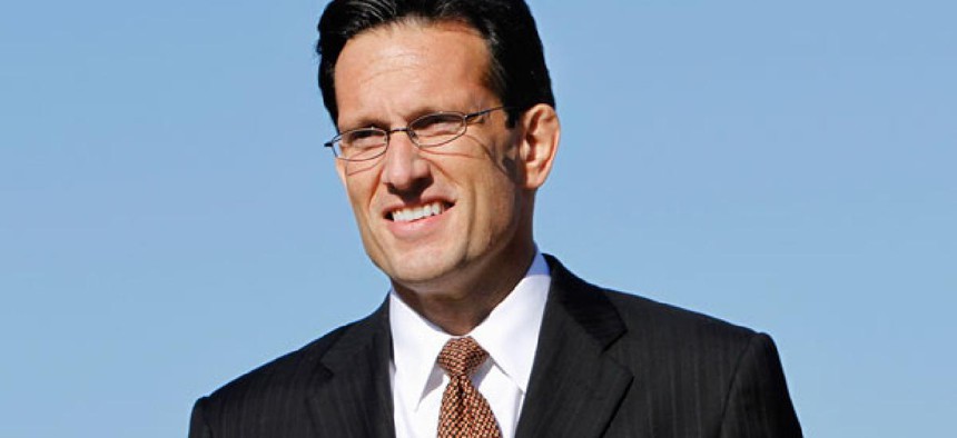 “If the Senate or House fails to pass a budget in that time, members of Congress will not be paid by the American people for failing to do their job," said House Majority Leader Eric Cantor, R-Va., in a statement.